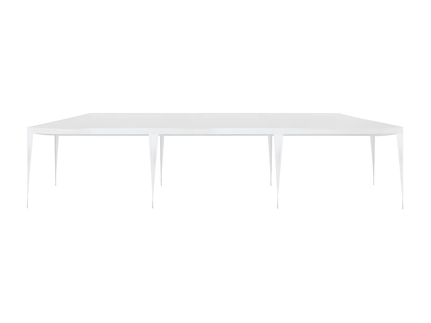 Tente de réception 3x9 m PE Blanc WVGQ5006