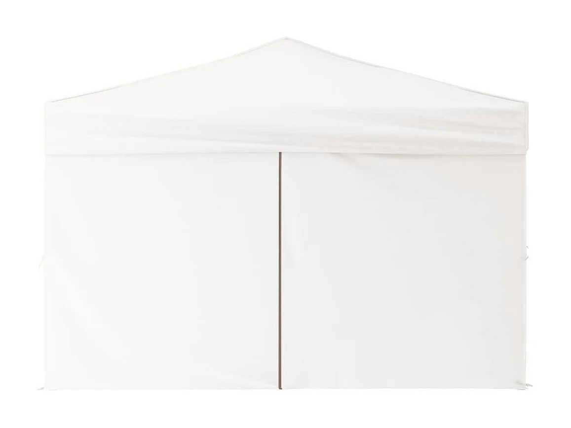 Tente de réception pliable avec parois Blanc 3x3 m WVGQ3715