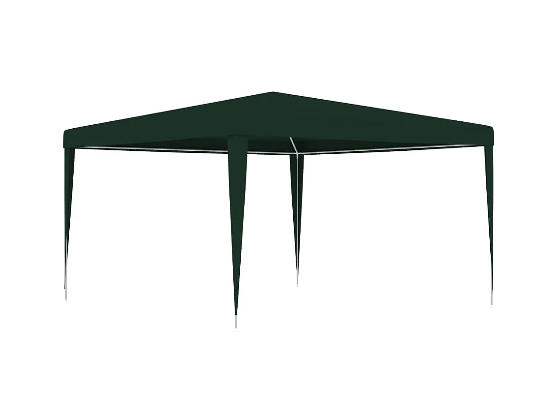 Tente de réception professionnelle 4x4 m Vert 90 g/m²  WVGQ2856