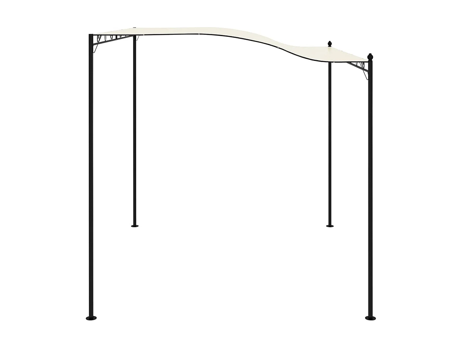 Gazebo - Tenda de recepção tecido branco nata PT637993