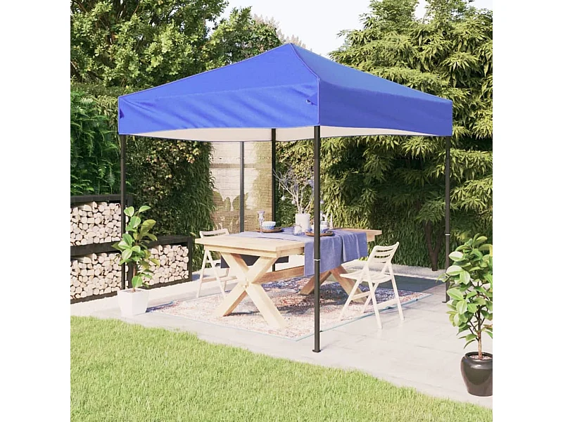 Tente de réception pliable Bleu 3x3 m WVGQ1148