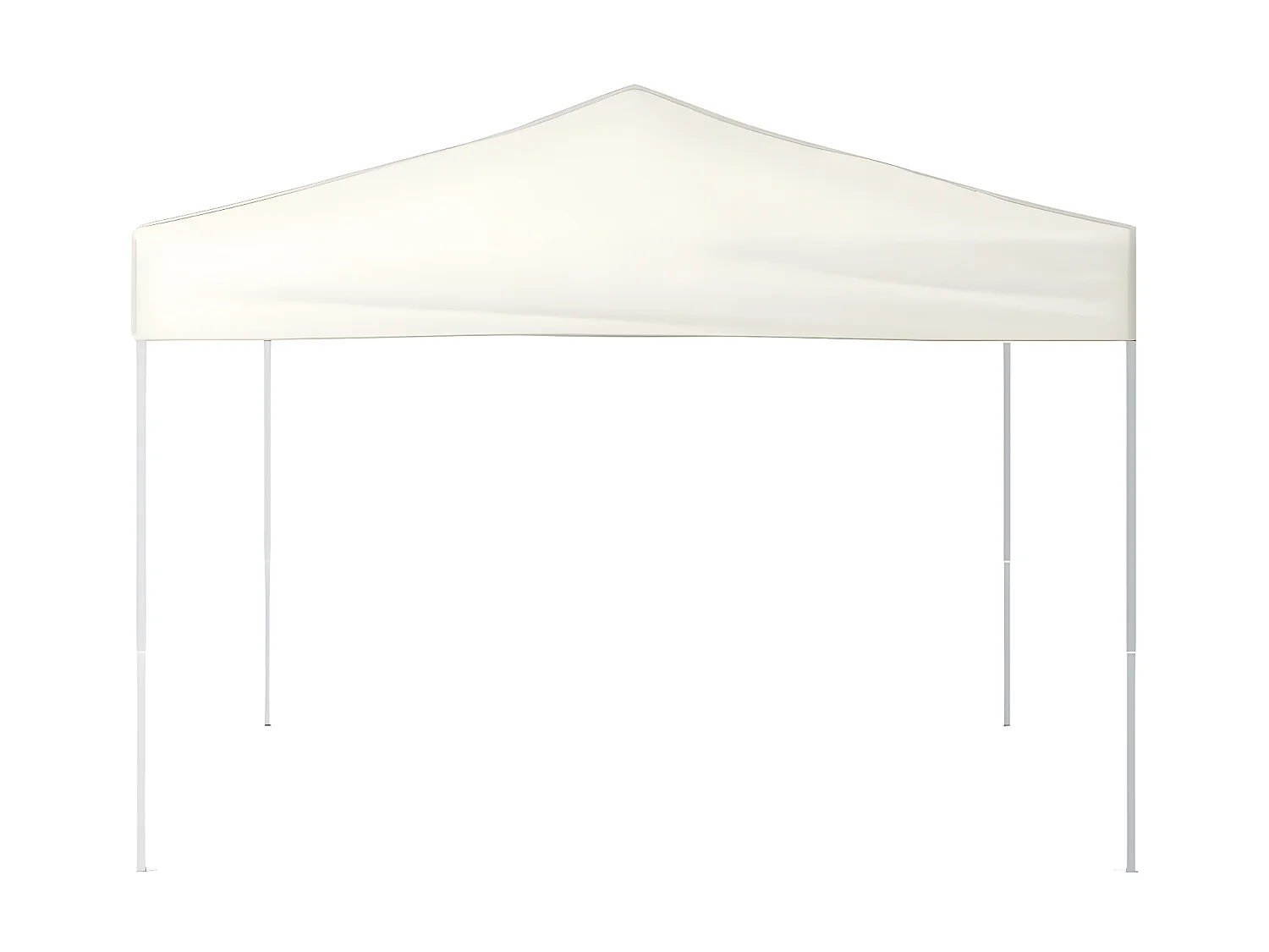 Tenda para festas dobrável 3x3 m creme PT545320