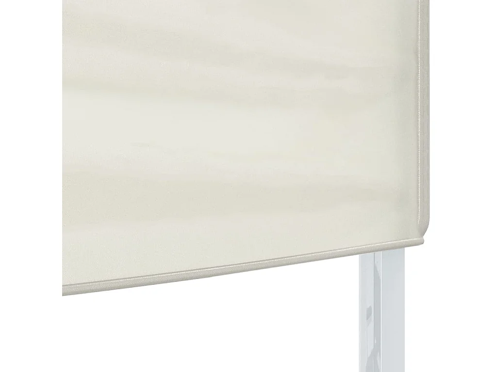 Tenda para festas dobrável 3x3 m creme PT545320