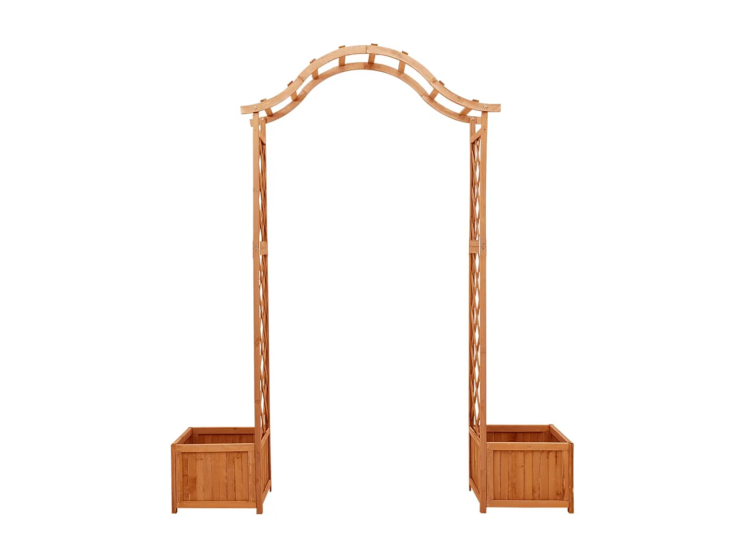 Pergola de jardin avec jardinière Bois pin massif WVGQ6081