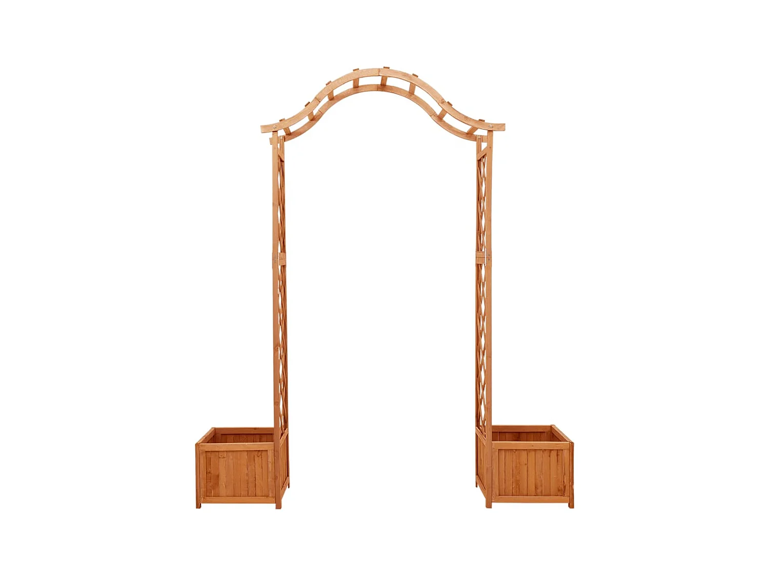 Pergola de jardin avec jardinière Bois pin massif WVGQ6081