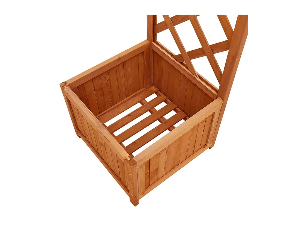 Pergola de jardin avec jardinière Bois pin massif WVGQ6081