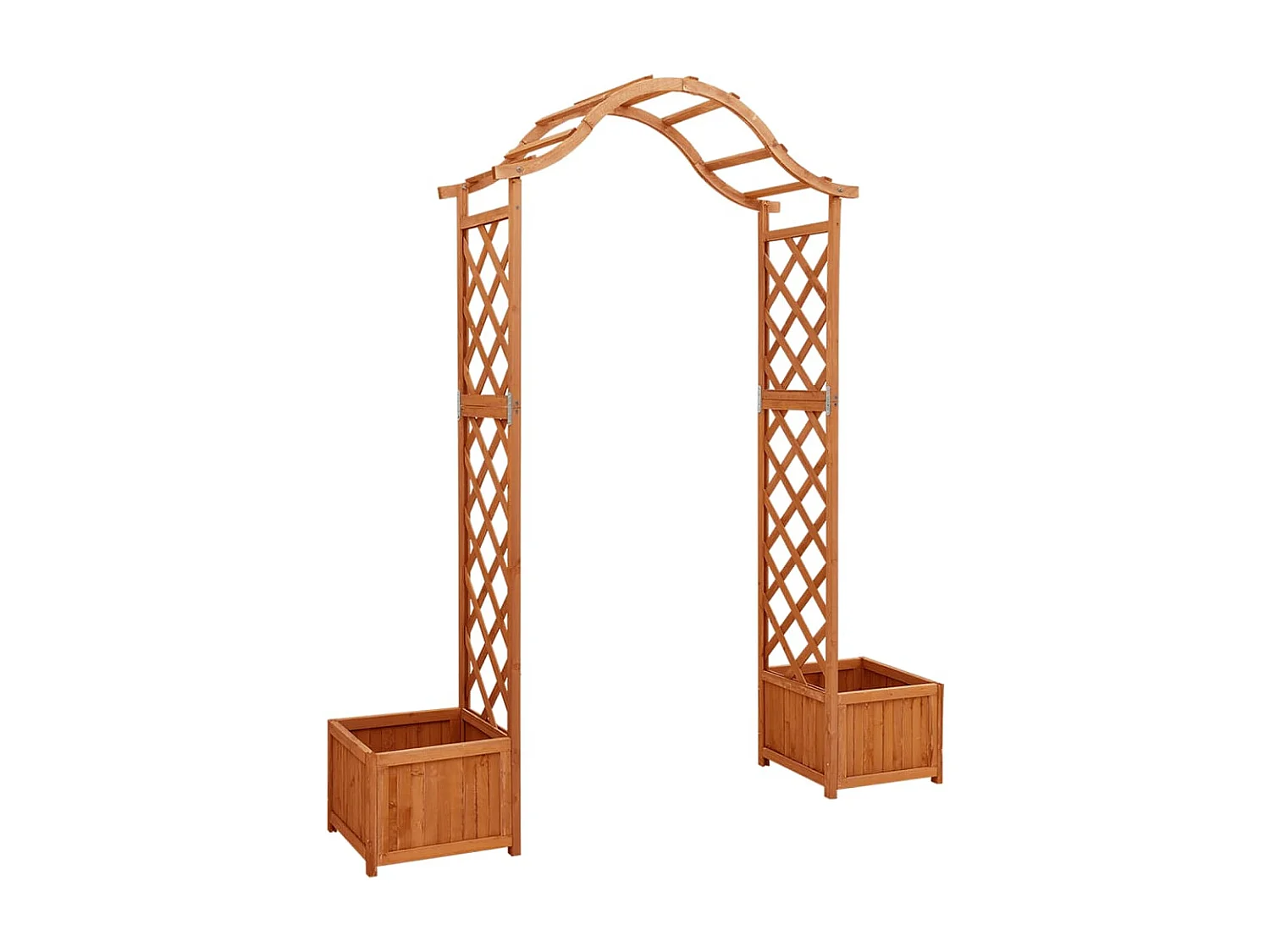 Pergola met plantenbak massief vurenhout NL854234