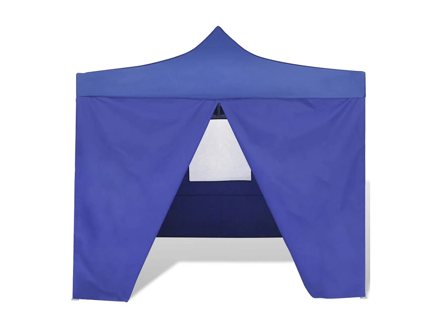 Cenador plegable azul con 4 paredes 3x3 m ES334700