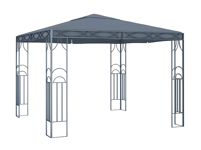 Gazebo - Tenda de recepção 300x300 cm antracite PT708648