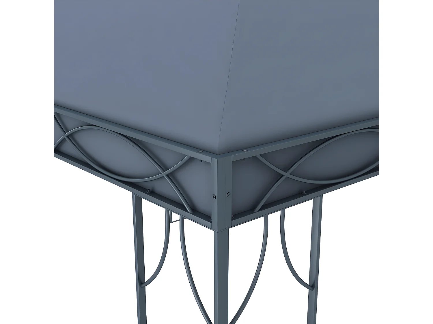 Gazebo - Tenda de recepção 300x300 cm antracite PT708648