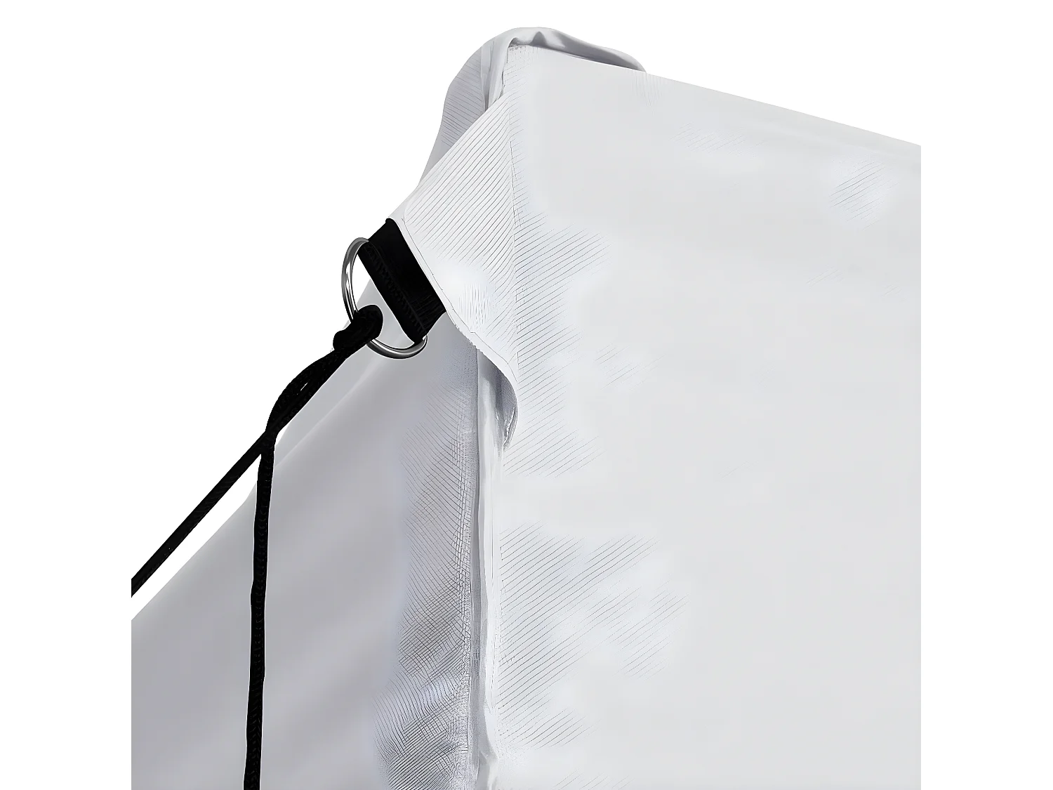 Tente pliable de réception avec 3 parois 3 x 4,5 m Blanc WVGQ6944