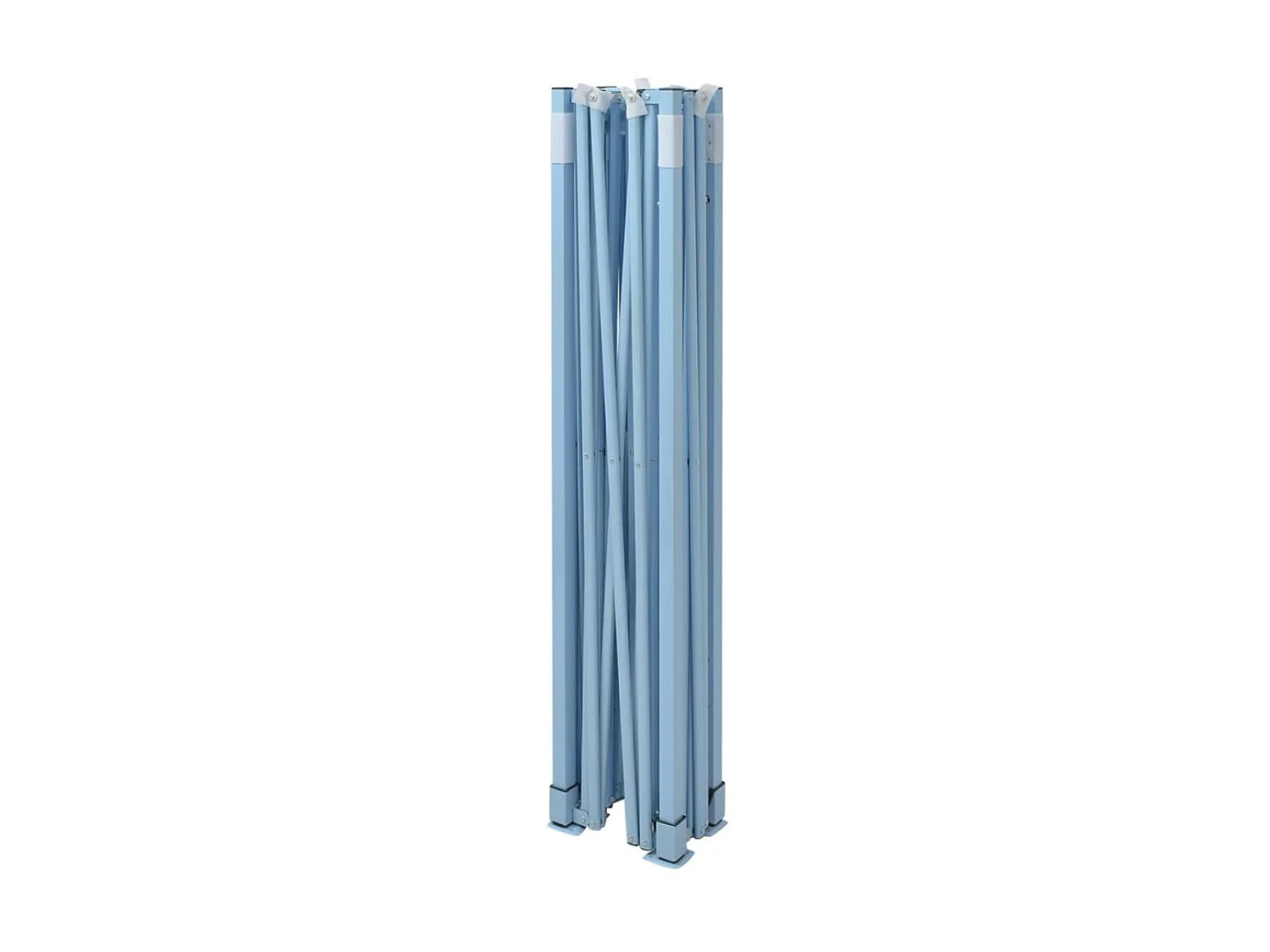 Tente pliable de réception avec 3 parois 3 x 4,5 m Blanc WVGQ6944