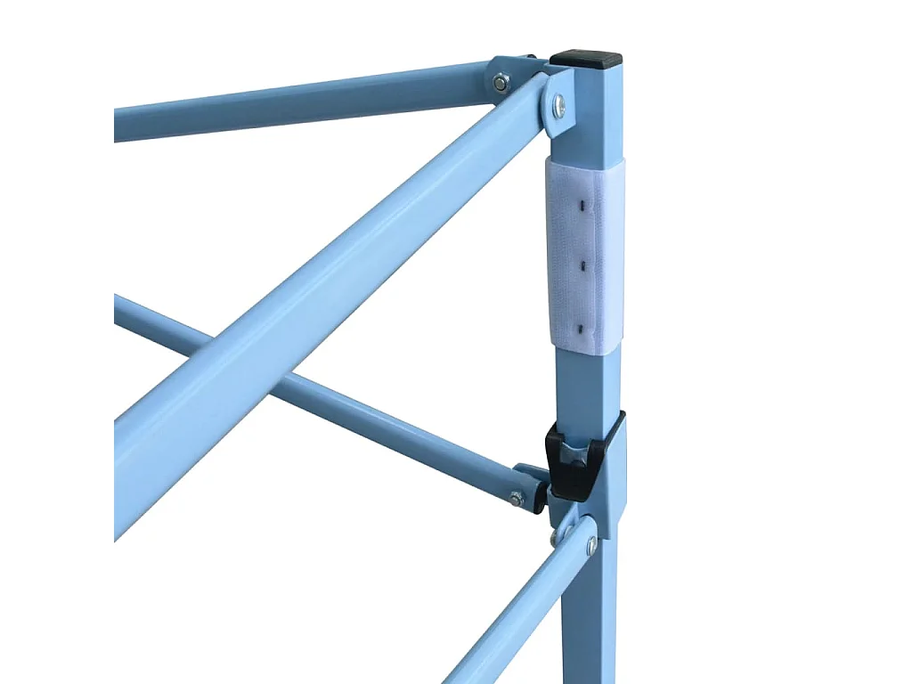 Tente pliable de réception avec 3 parois 3 x 4,5 m Blanc WVGQ6944