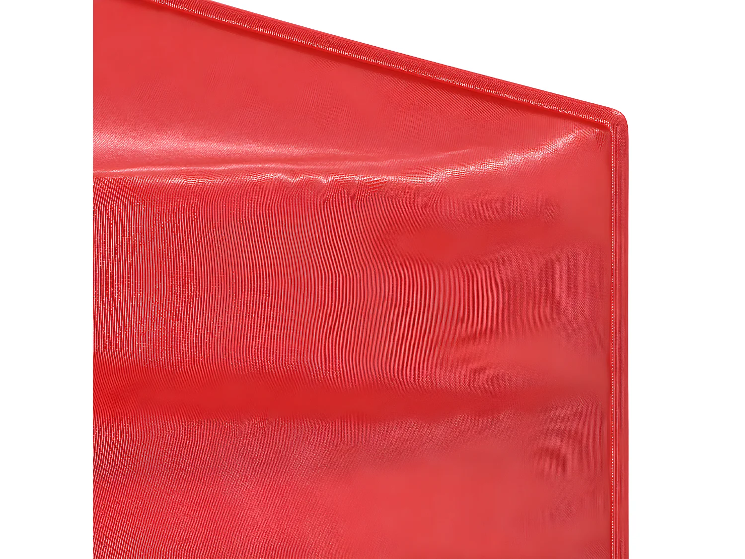 Carpa para fiestas plegable con paredes laterales rojo 3x6 m ES119792