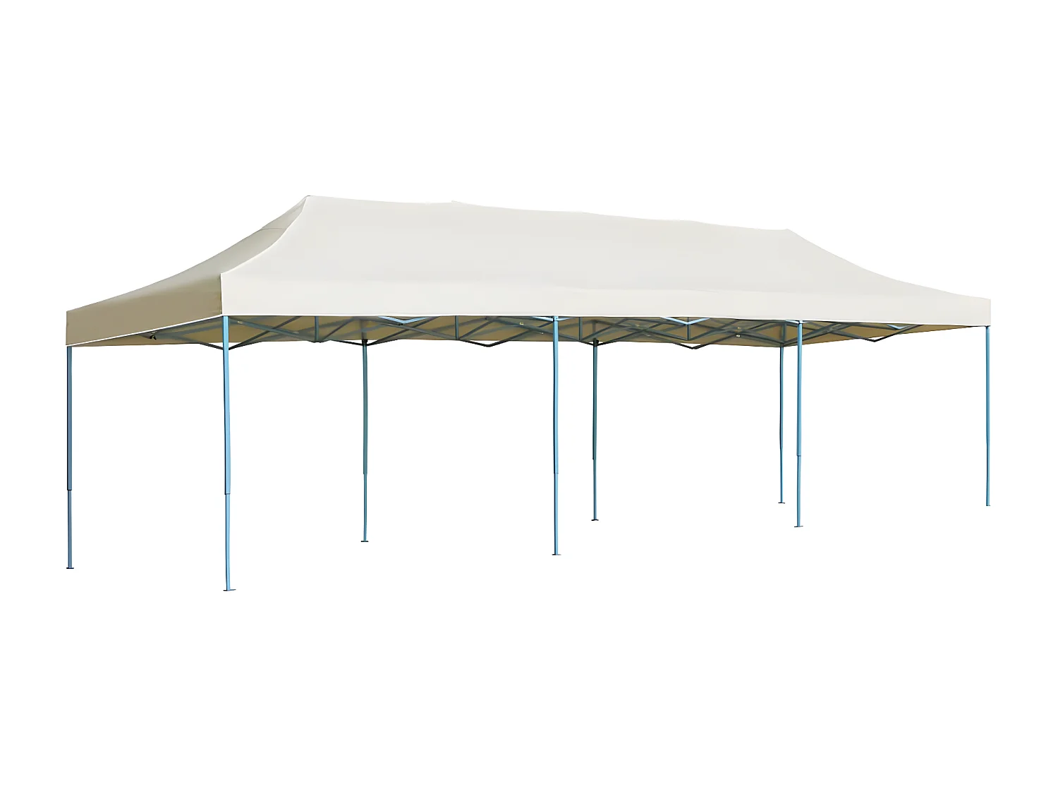 Tenda para festas pop-up dobrável 3x9 m creme PT984385