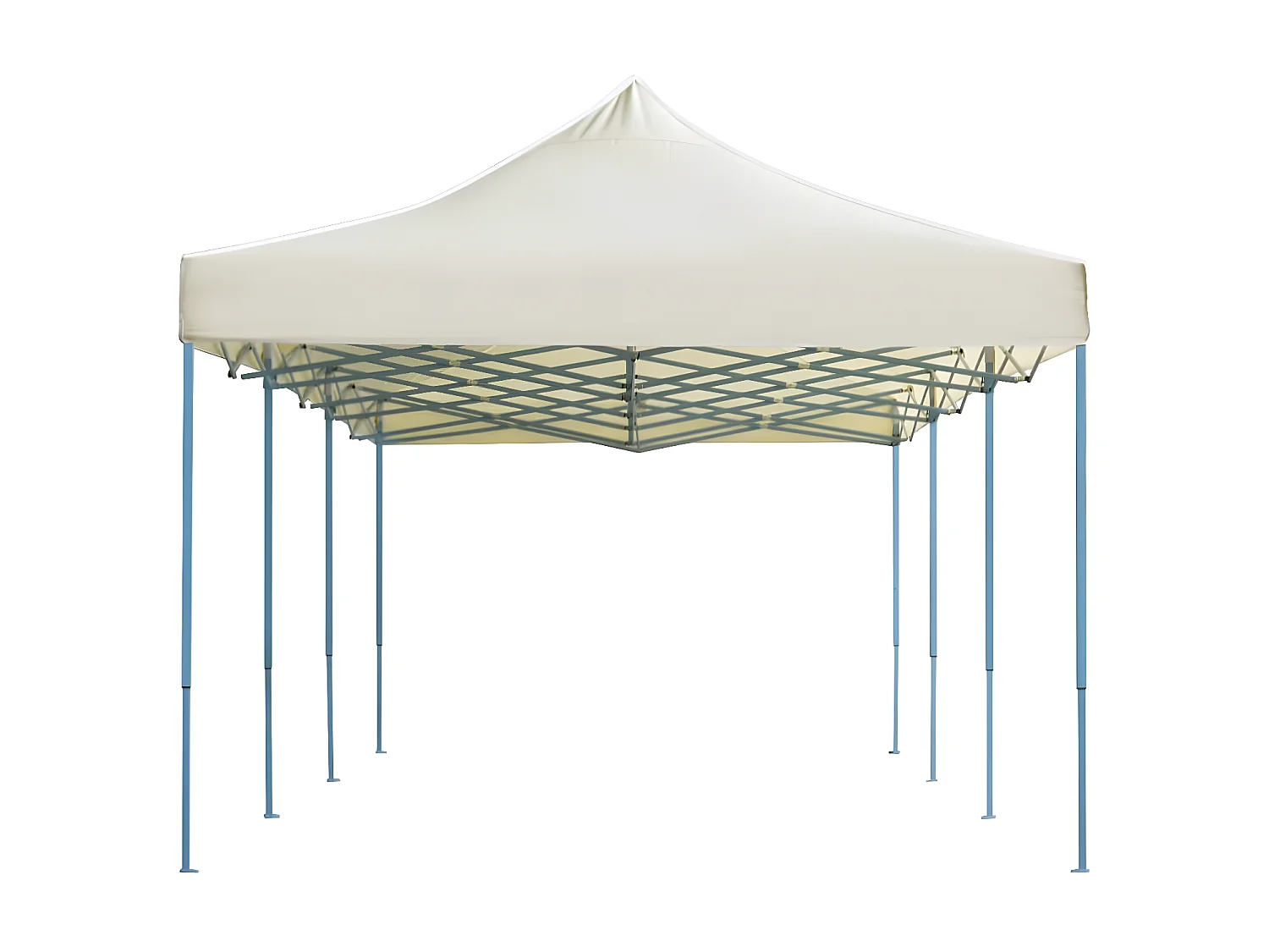 Tenda para festas pop-up dobrável 3x9 m creme PT984385
