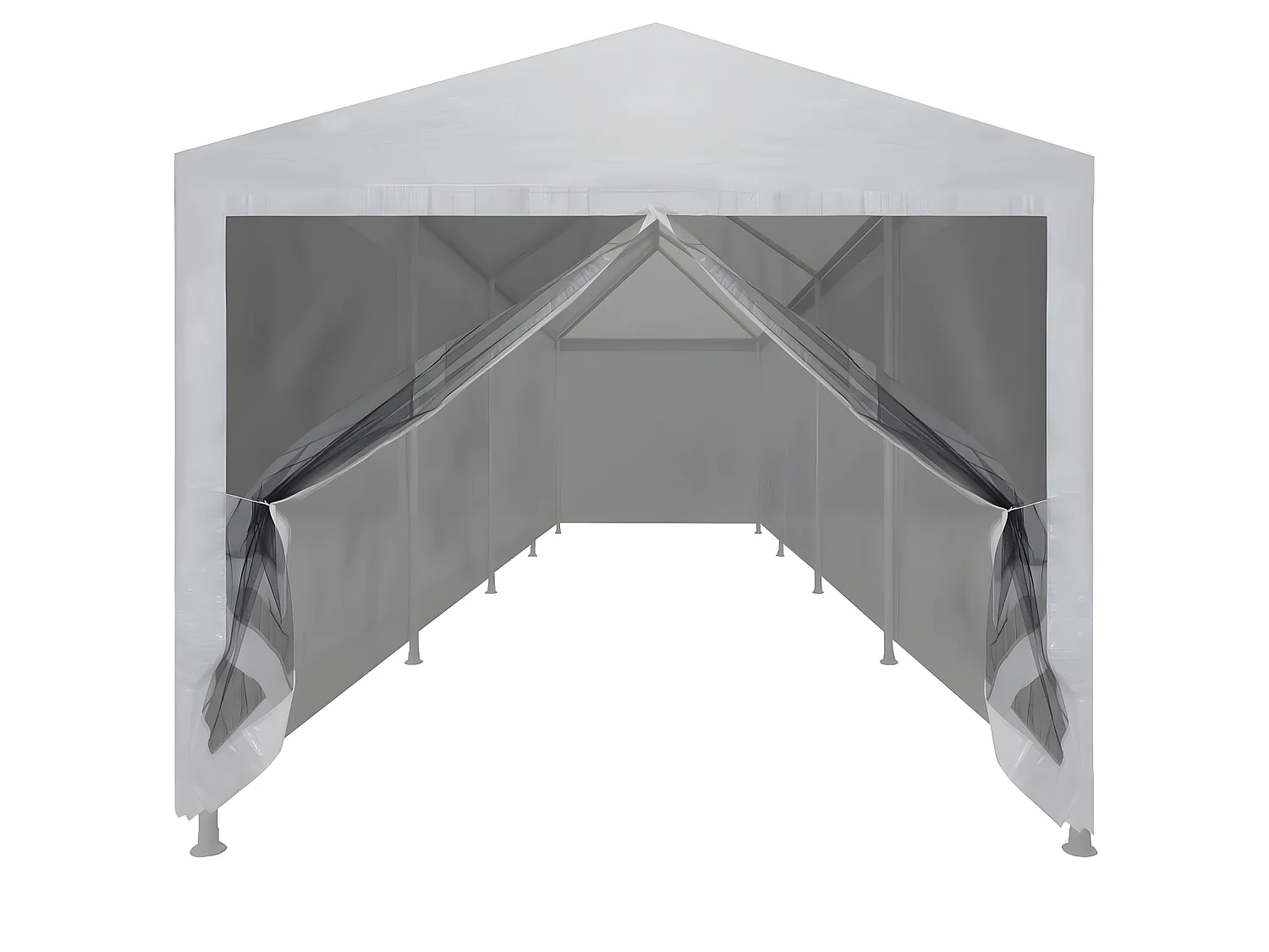 Tente de réception avec 10 parois en maille 12 x 3 m WVGQ5543