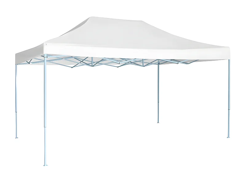 Tenda dobrável profissional para festas 3x4 m aço branco PT469034