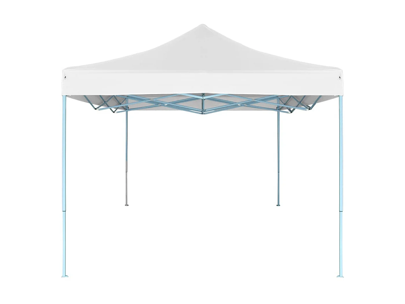 Tente de réception pliable professionnelle 3x4 m Acier Blanc WVGQ2805