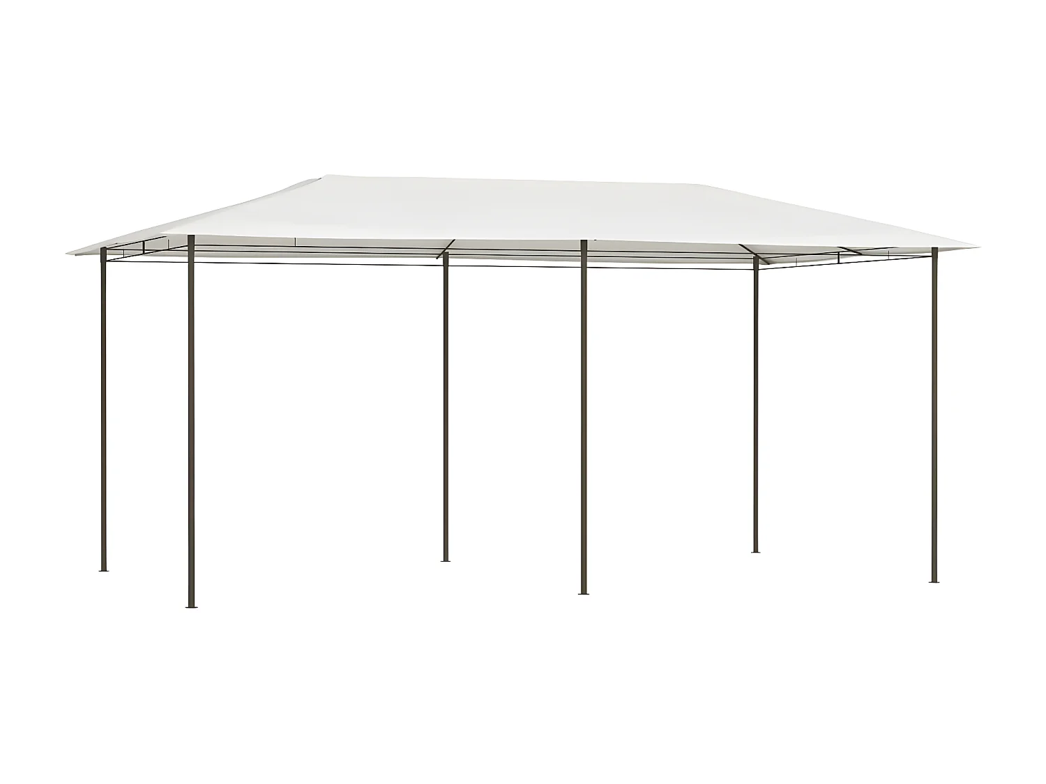 Prieel 160 g/m² 2,98x5,3x2,59 m crèmekleurig NL210051