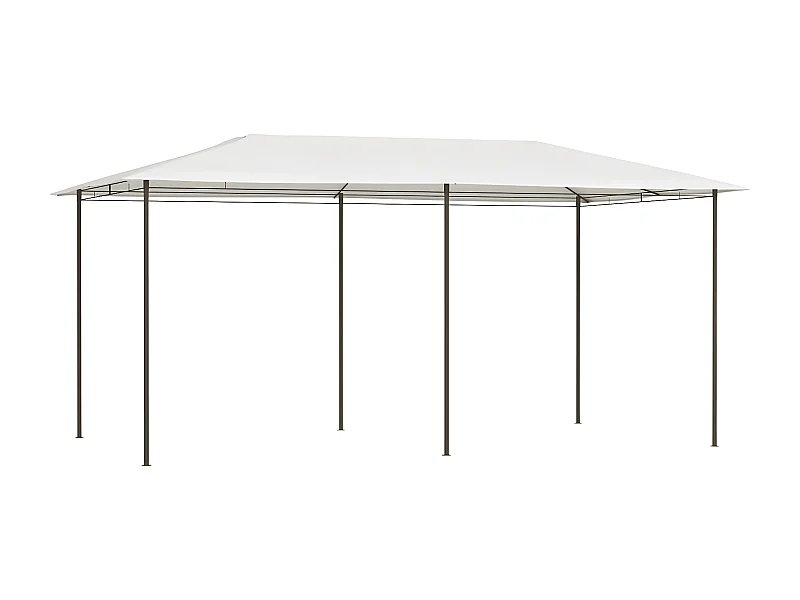 Prieel 160 g/m² 2,98x5,3x2,59 m crèmekleurig NL210051