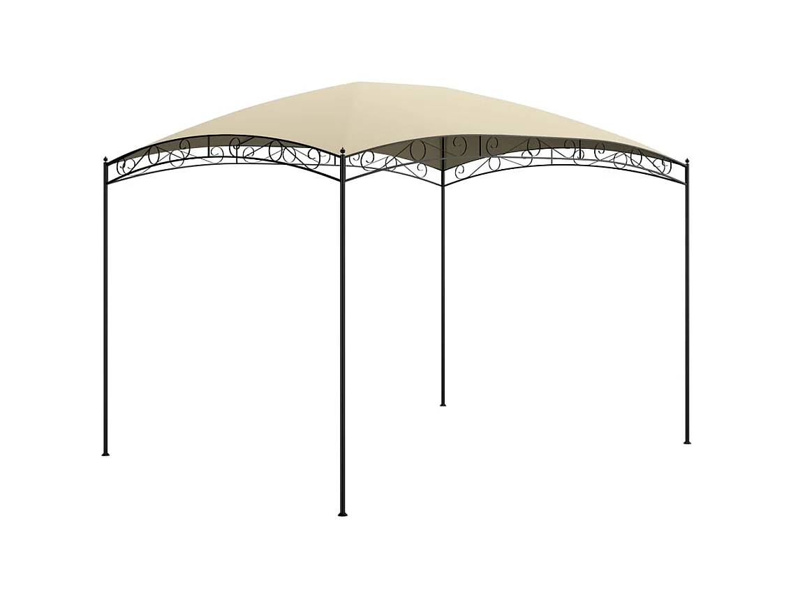 Tonnelle 3x4x2,65 m Crème 180 g/m² WVGQ5642