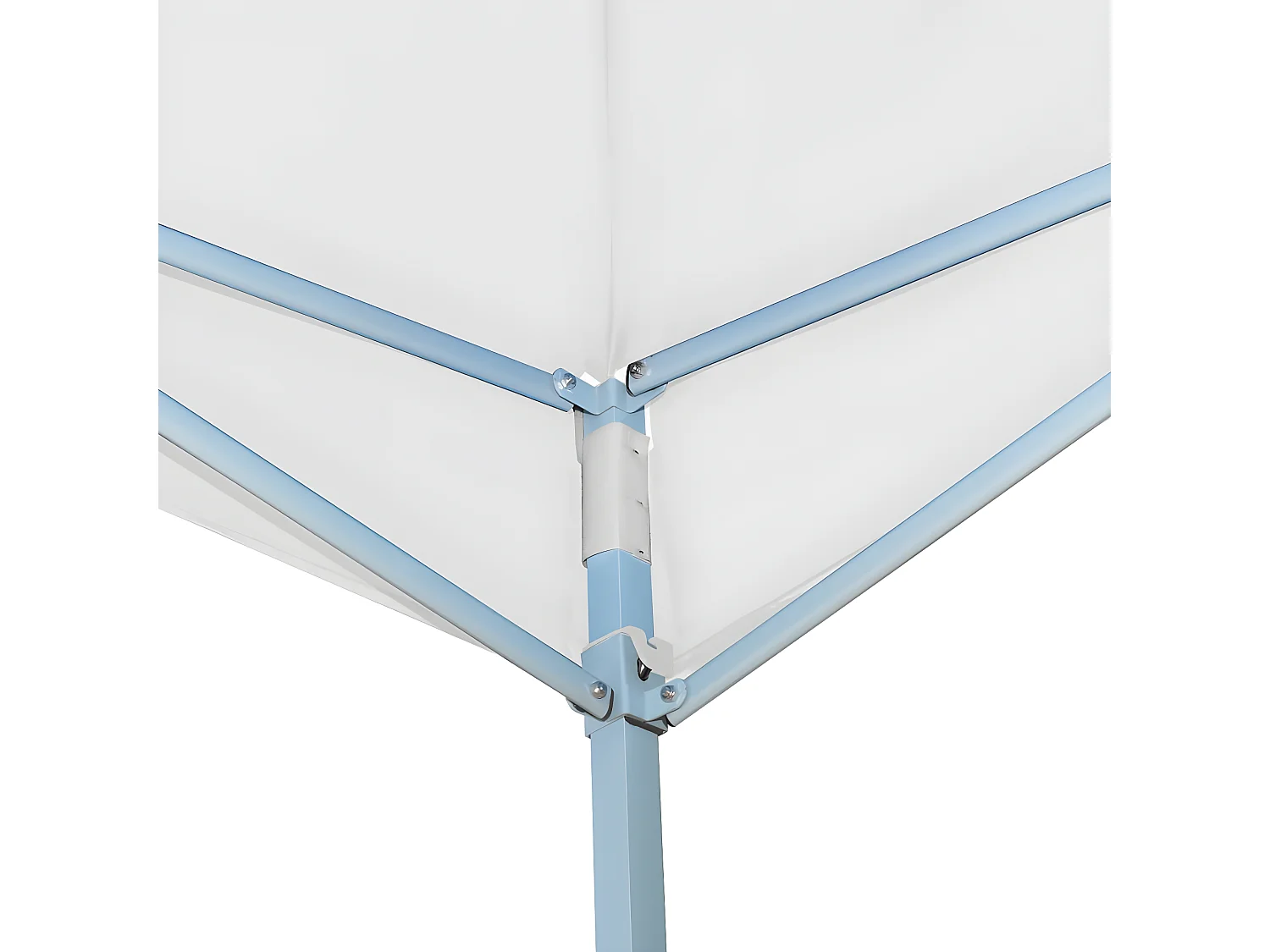 Tente de réception pliable 3x9 m Blanc WVGQ9479