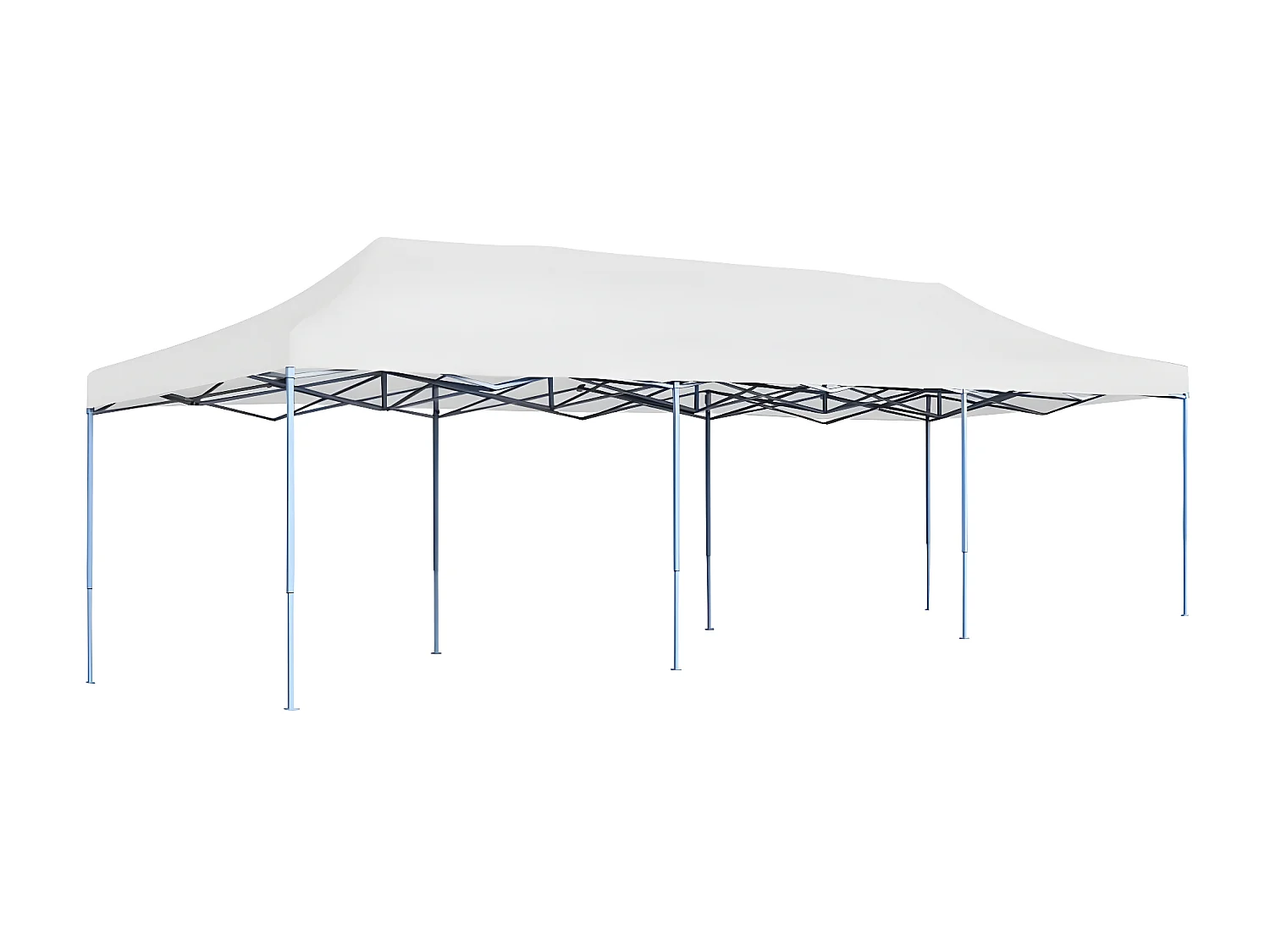 Tente de réception pliable 3x9 m Blanc WVGQ9479
