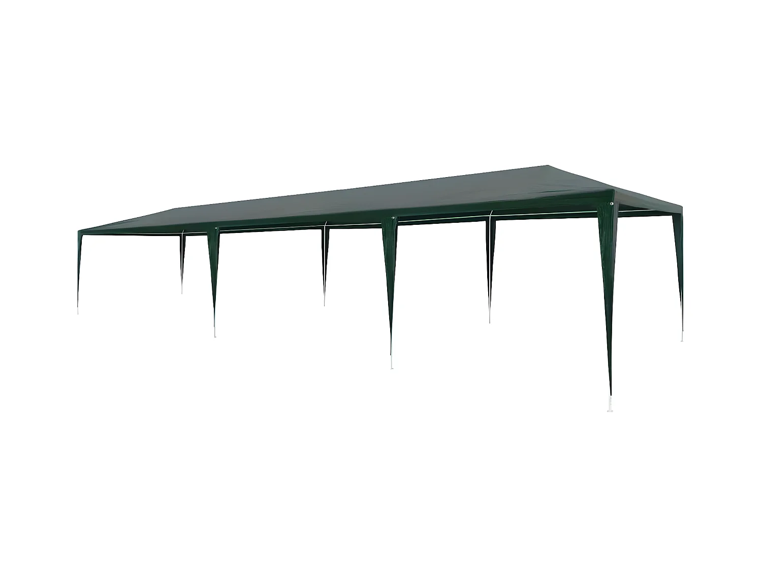 Tente de réception 3x9 m PE Vert WVGQ5778