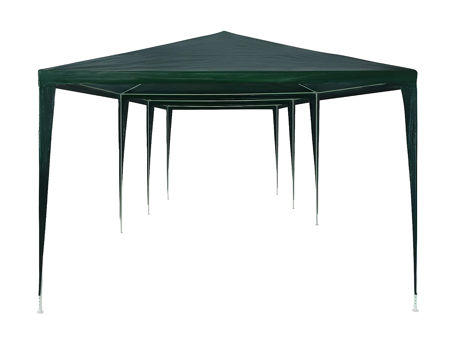 Tenda para festas 3x9 m PE verde PT261730