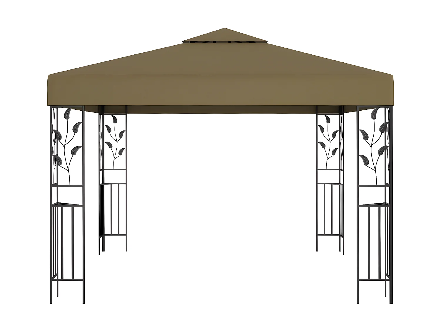 Tonnelle 3x3 m Taupe 180 g/m² WVGQ6469