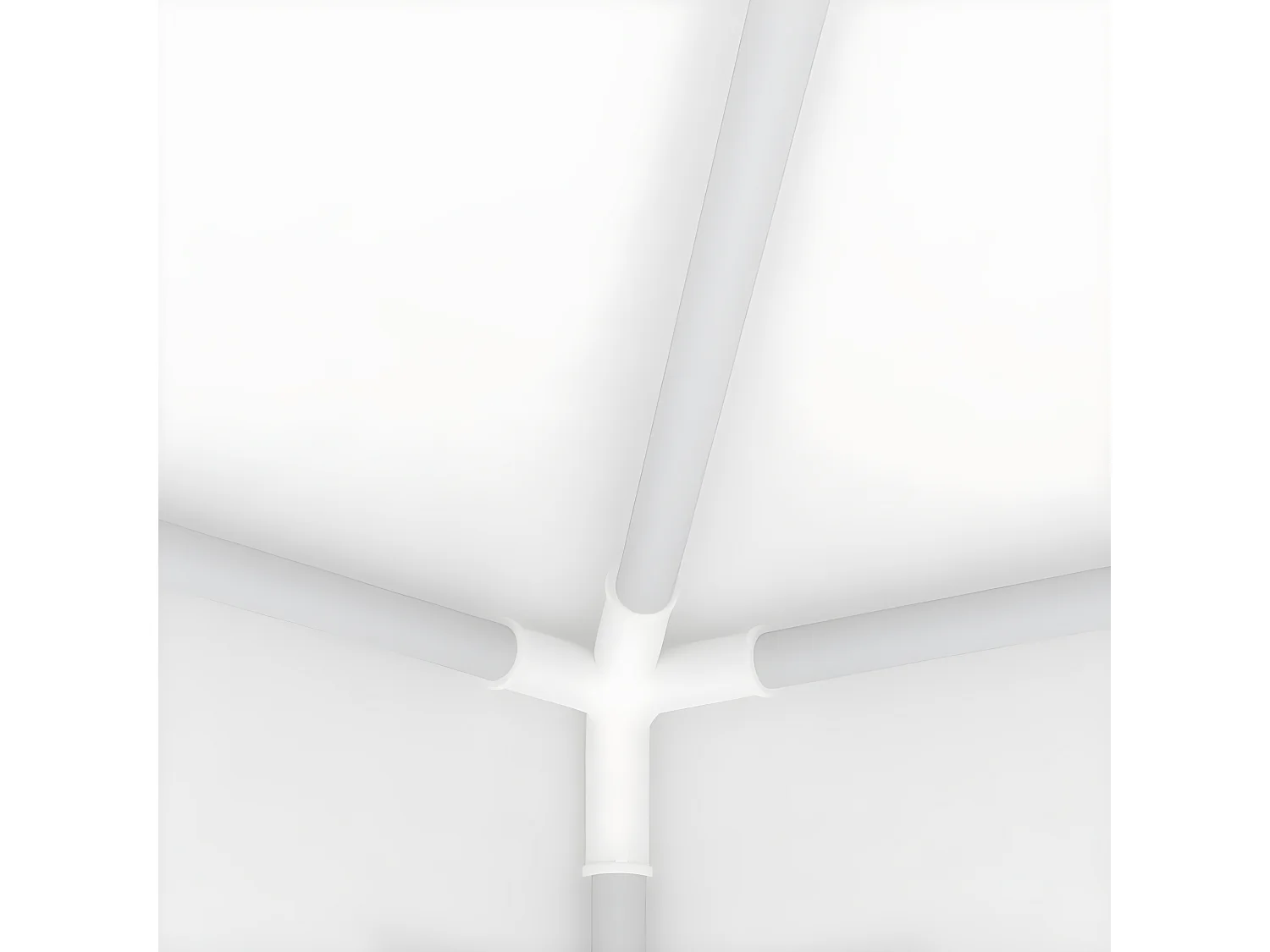 Tente de réception avec parois latérales 4x9 m Blanc 90 g/m² WVGQ4727
