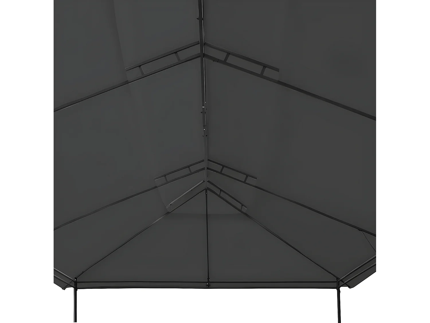 Gazebo - Tenda de recepção 600x298x270 cm antracite PT615388