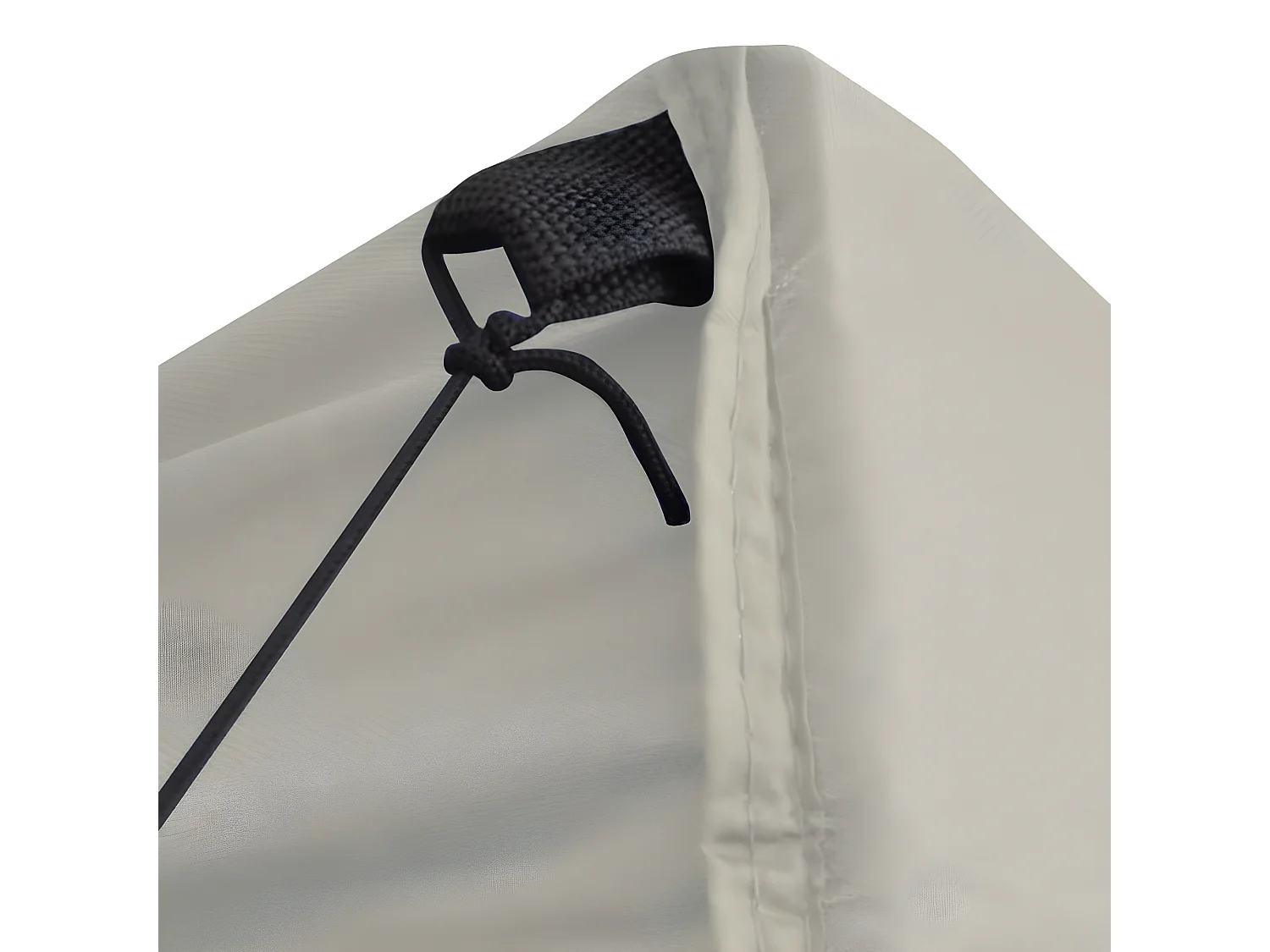 Tente de réception pliable avec 4 parois 2x2 m Acier Crème WVGQ5381