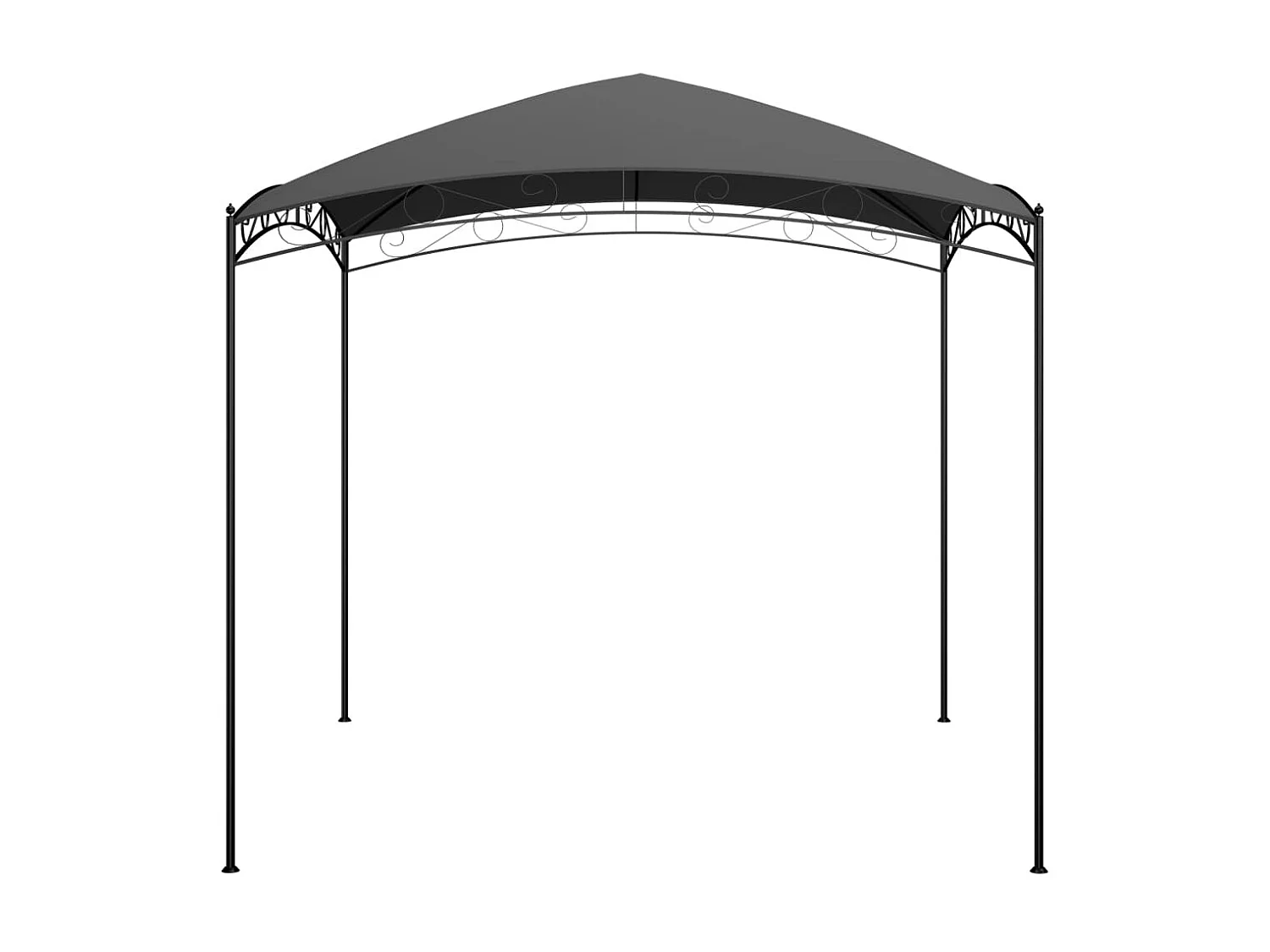 Gazebo - Tenda de recepção 3x3x2,65 m 180 g/m² antracite PT807242