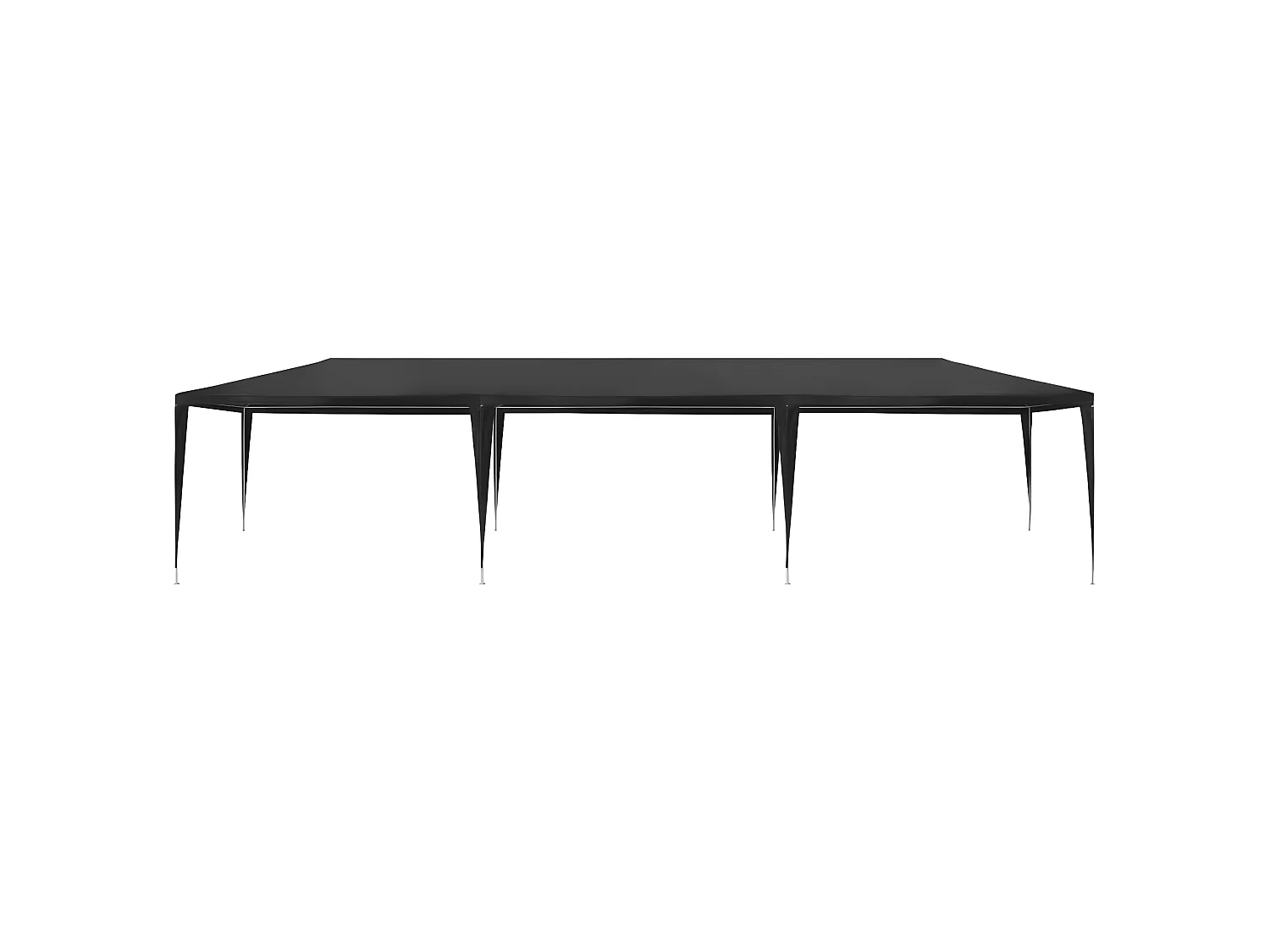 Tenda para festas 3x9 m PE antracite PT369940