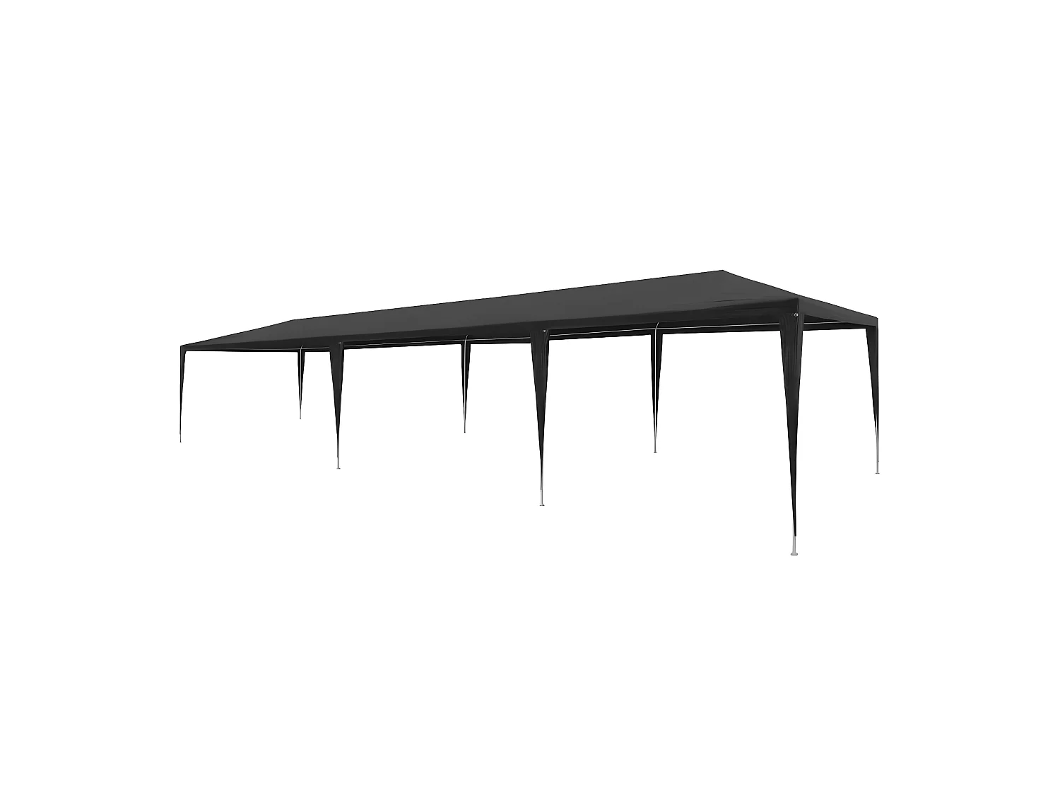 Tente de réception 3x9 m PE Anthracite WVGQ2707