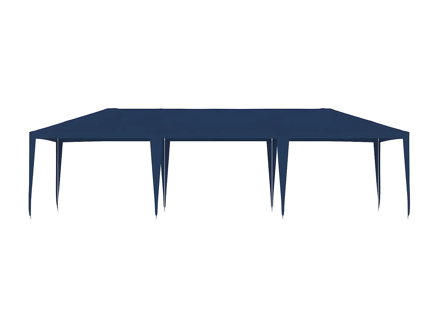 Tente de réception 4x9 m bleu WVGQ6617