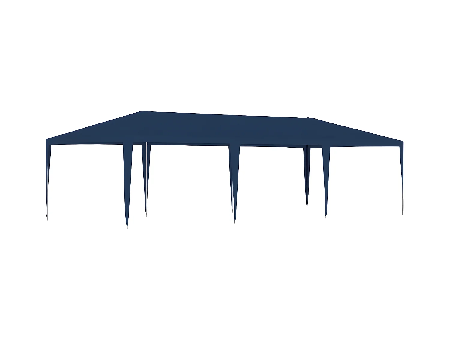 Tente de réception 4x9 m bleu WVGQ6617