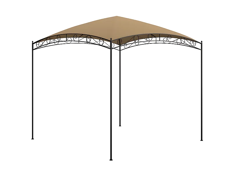 Prieel 180 g/m² 3x3x2,65 m taupe NL288523