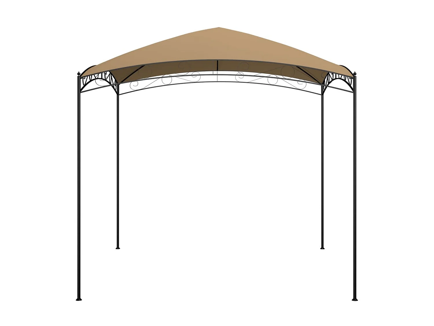 Prieel 180 g/m² 3x3x2,65 m taupe NL288523