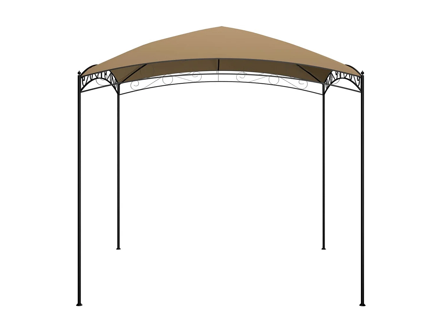 Tonnelle 3x3x2,65 m Taupe 180 g/m² WVGQ3727