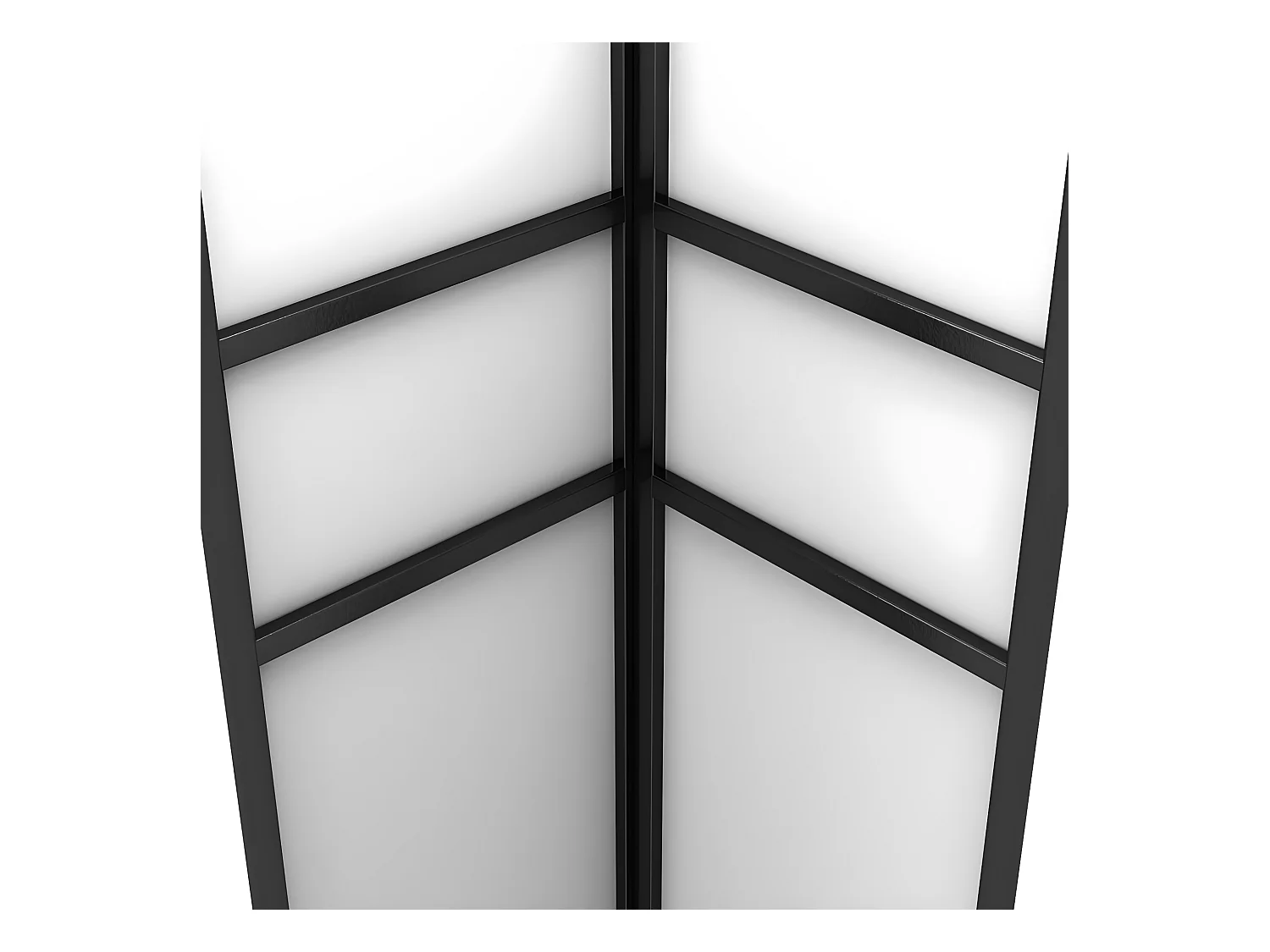 Prieel met dubbel dak 3x3 m wit NL655216