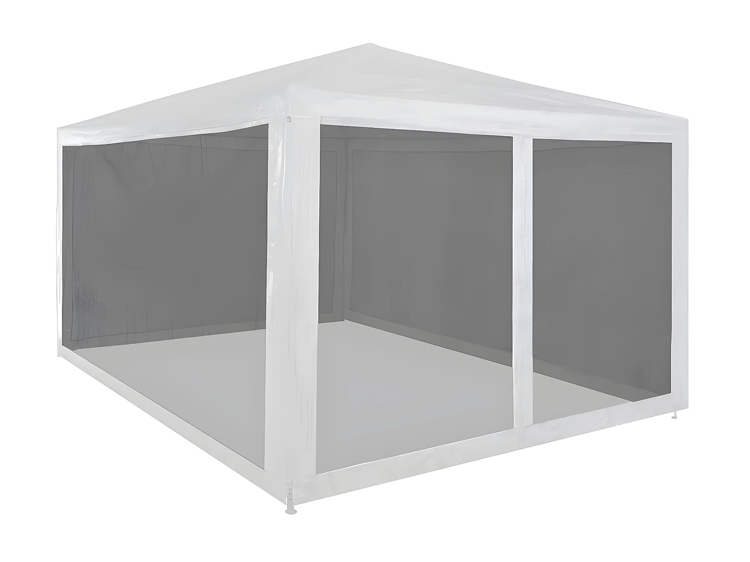 Carpa de celebraciones plegable con 4 paredes de malla 4x3 m ES906136