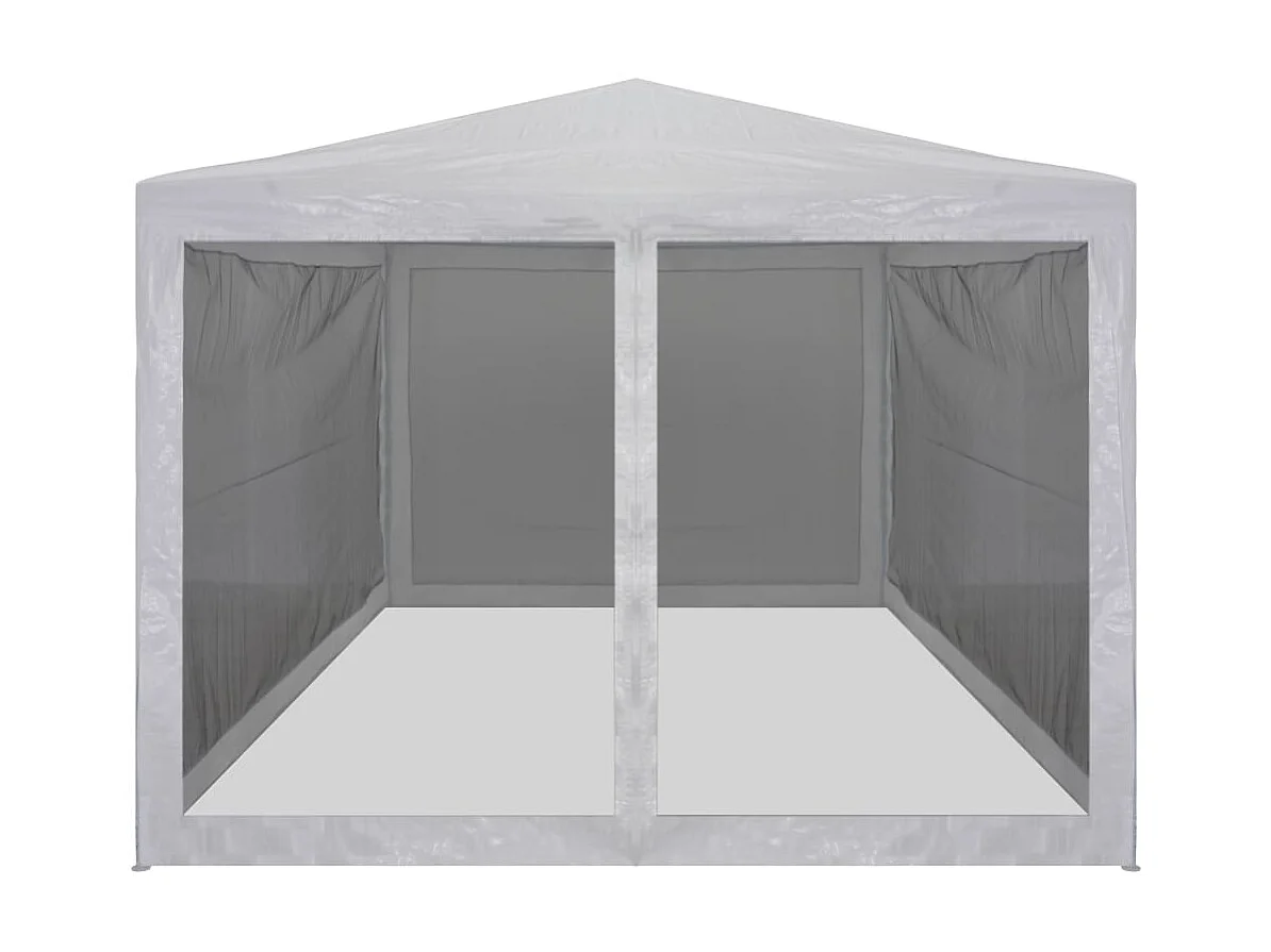 Tente de réception avec 4 parois en maille 4 x 3 m WVGQ7198