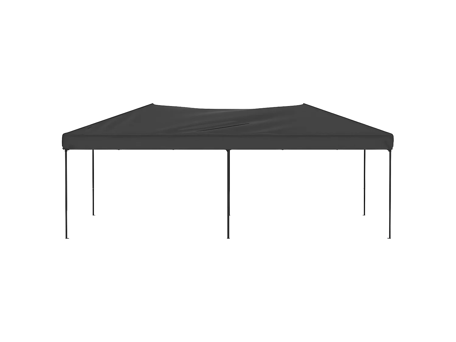 Partytent inklapbaar 3x6 m antracietkleurig NL906224
