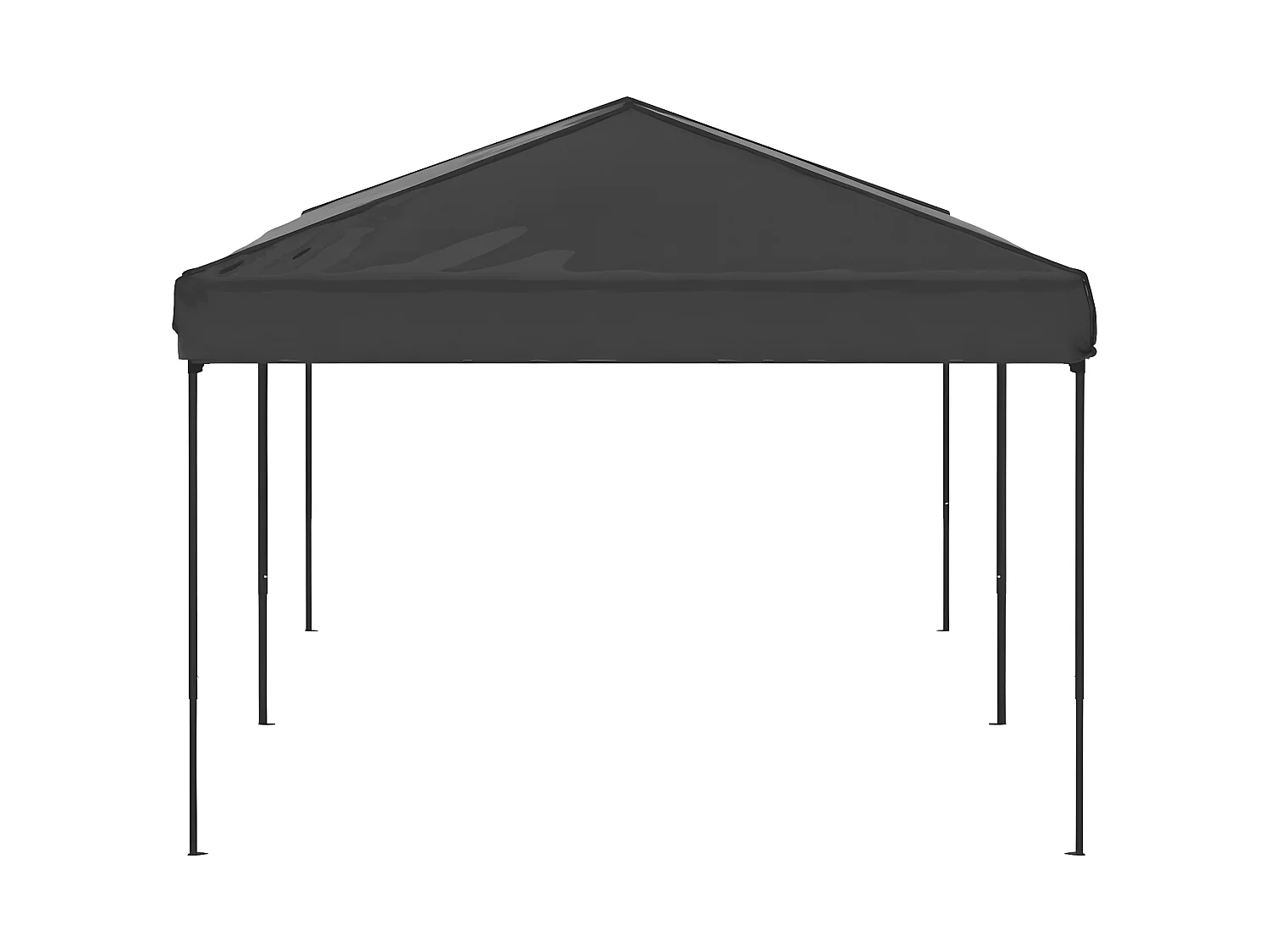 Partytent inklapbaar 3x6 m antracietkleurig NL906224
