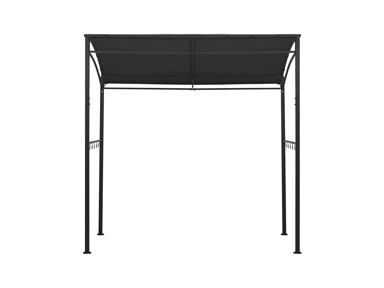 Tonnelle de barbecue 215x150x220 cm Anthracite Acier WVGQ4215