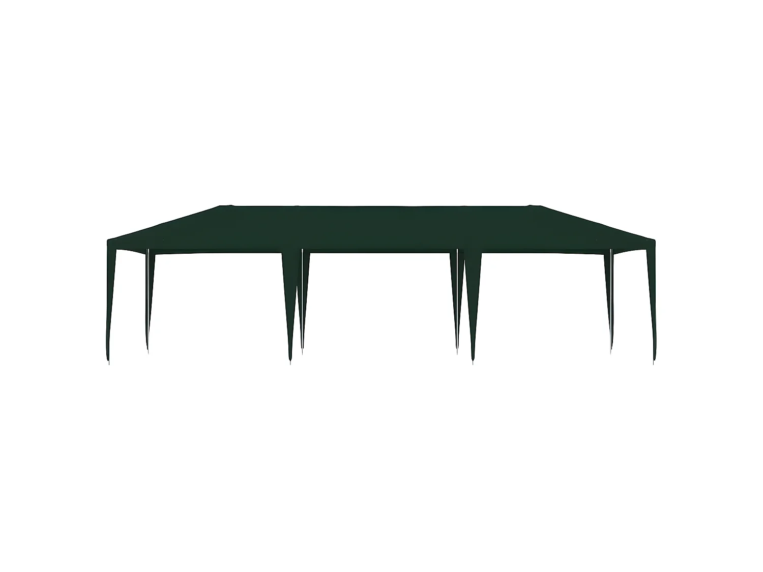 Tenda para festas 4x9 m 90 g/m² verde PT298866