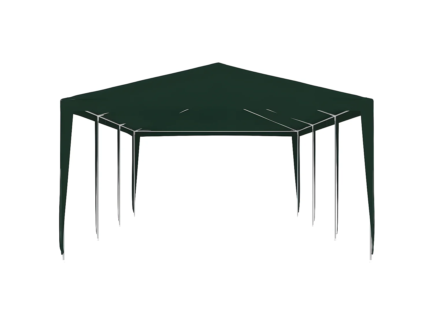Tenda para festas 4x9 m 90 g/m² verde PT298866
